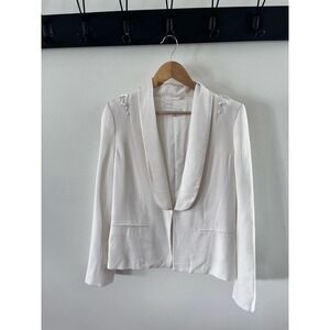 Patrizia Pepe Silk Blend Blazer